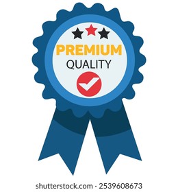 Premium Quality Tag label icon,Premium quality emblem vector design, ribbon premium quality badg