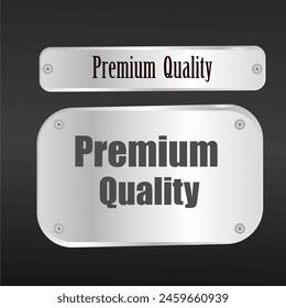 
Premium quality vector badges. Luxury labels, Vector illustration
