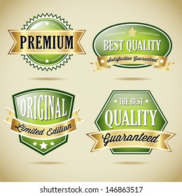 Premium Quality Vector Label Collection 