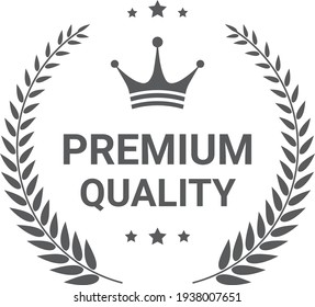 Premium Quality vector. trust badge