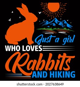 Premium Rabbit Design vector illustration format that are perfect for t-shirt, coffee mug, poster, cards, pillow cover, sticker, Canvas design, and Musk design.