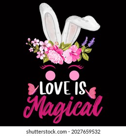 Premium Rabbit Design vector illustration format that are perfect for t-shirt, coffee mug, poster, cards, pillow cover, sticker, Canvas design, and Musk design.