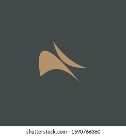 Premium rabbit logo design. Abstract icon rabbit vector illustration