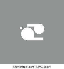 Premium rabbit logo design. Abstract icon rabbit vector illustration