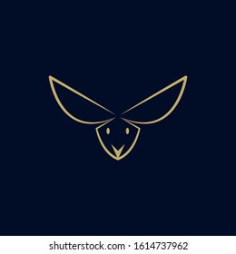 Premium rabbit logo design. Abstract icon rabbit vector illustration