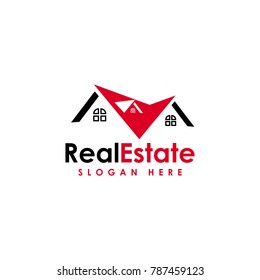 premium Real estate logo template. home house building vector. colorful logo