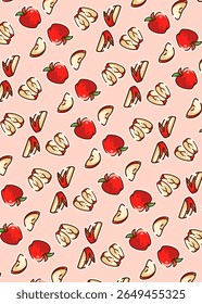 PREMIUM RED APPLE WALLPAPER VECTOR PACK – 7 EDITABLE BACKGROUNDS FOR PRINT, DESIGN, WEB, POSTER AND DIGITAL CREATIVES WORLDWIDE