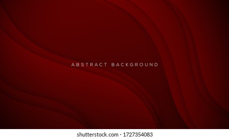 Premium red backgroun with overlaping layer background and dynamic shadow. Vector background, Eps 10