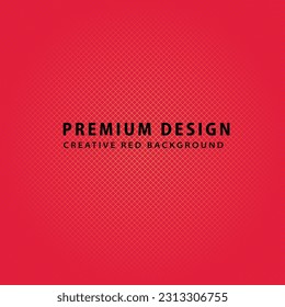 Premium Roter Hintergrund-Design mit diagonalem Goldlinienmuster.  Luxusgutschein.