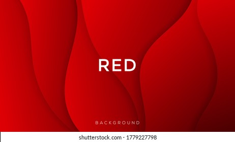 Premium red gradient color background with dynamic shadow on background. vector background. Eps10