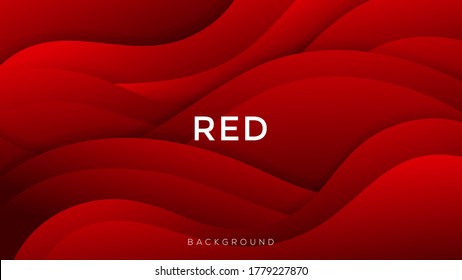 Premium red gradient color background with dynamic shadow on background. vector background. Eps10