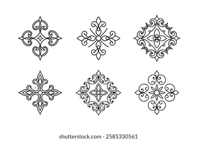 Premium Renaissance Ornament Vector Art for Creatives