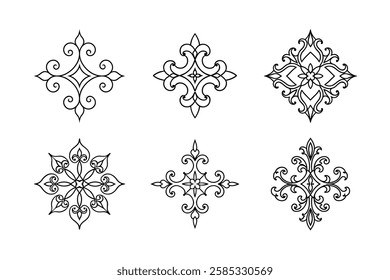 Premium Renaissance Ornament Vector Art for Creatives