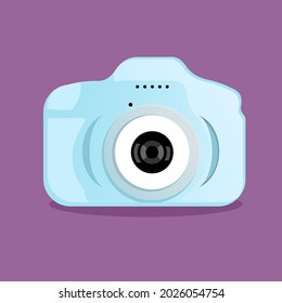 premium retro camera photography illustration