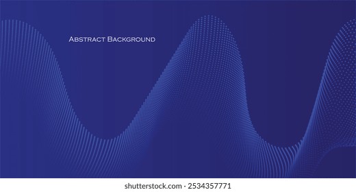 Premium rich royal blue color abstract wave background, Dynamic royal blue wave pattern, Modern flowing wavy lines, Fluidity backgrounds