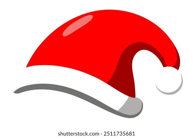 Weihnachtsmann-Hutvektor
