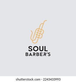 premium SB logo monogram with gold circle frame. luxury initials design minimal modern typeface.