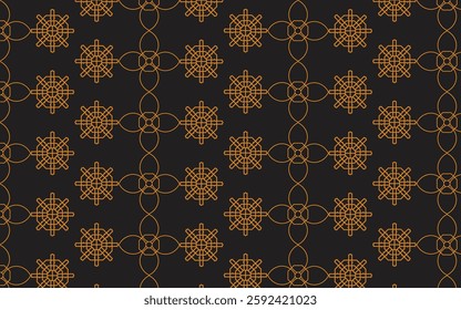 Premium Seamless arabic geometric ornament based on traditional arabic art. Muslim mosaic. Turkish, Arabian tile. Girih style.