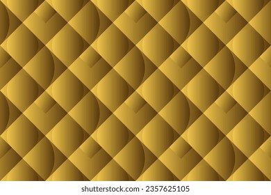 Premium seamless pattern with golden colors and geometric line, circle, stripe shapes. Modern luxury for poster, banner, website, flyer, fabric