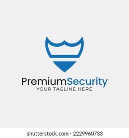 premium security agency logo - secure