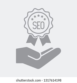 Premium seo concept icon