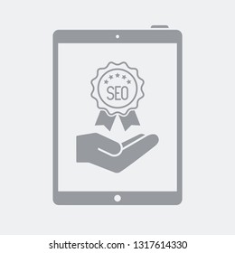 Premium seo concept icon