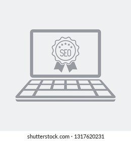 Premium seo concept icon