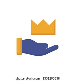 premium service icon vector flat style