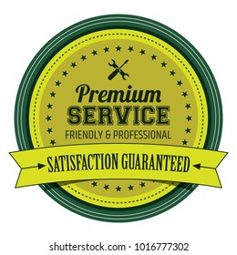 Premium Service Label