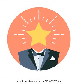 Premium service theme, flat style, colorful, vector icon for info graphics, websites, mobile and print media.
