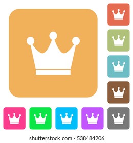 Premium services icons on rounded square vivid color backgrounds.