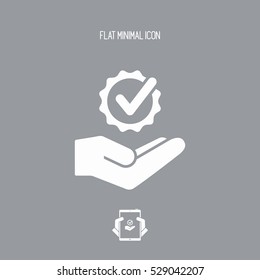 Premium services - Vector flat icon