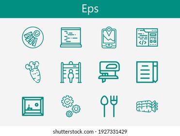Premium-Satz von Signallinien-Symbolen. Einfache eps-Icon-Paket. Schlagt Vektorgrafik auf weißem Hintergrund. Moderne Bildersammlung im Stilstil von Guotie, Carrot, Draft, Carrots