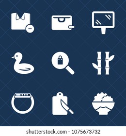 Premium set with fill icons. Such as bag, sky, clean, grain, time, buy, white, kitchen, fashion, man, road, animal, agriculture, wildlife, clothing, plant, sale, sign, gift, gadget, female, bamboo, 