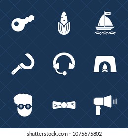 Premium set with fill icons. Such as headphone, farming, extreme, vegetarian, sign, diet, equipment, food, wind, healthy, fresh, board, fireplace, agriculture, style, warm, harvesting, vegetable, safe