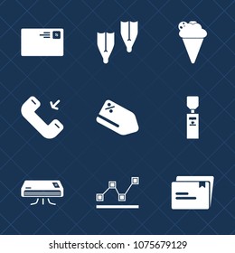 Premium set with fill icons. Such as send, document, communication, data, sale, discount, strawberry, conditioning, vacation, liquid, button, vanilla, sweet, sign, file, graph, tag, internet, price