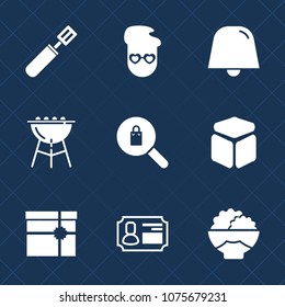 Premium set with fill icons. Such as pan, clothing, water, grilled, button, old, internet, pot, hipster, fashion, white, art, clothes, cooking, kitchen, grill, view, identity, woman, gift, cube, style