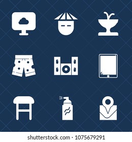 Premium set with fill icons. Such as sculpture, people, famous, travel, web, street, grunge, asian, armchair, women, japanese, chinese, fashion, technology, wear, architecture, map, comfortable, chair
