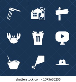 Premium set with fill icons. Such as white, business, shower, water, texas, cleaner, west, fun, sheriff, bathroom, cowboy, way, chinese, wet, choice, hat, equipment, sea, direction, food, noodle, road