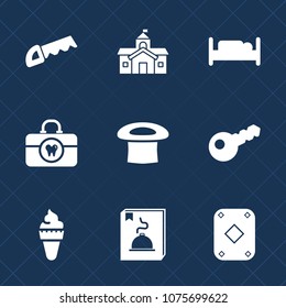 Premium set with fill icons. Such as double, bed, game, furniture, white, paste, poker, toothbrush, sign, exterior, construction, city, bedroom, play, work, sweet, ice, home, dental, building, cream