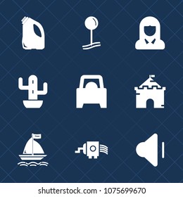 Premium set with fill icons. Such as board, young, portrait, desert, pointer, female, cooking, grater, music, drop, sound, medieval, green, girl, up, pretty, kitchen, audio, food, volume, location
