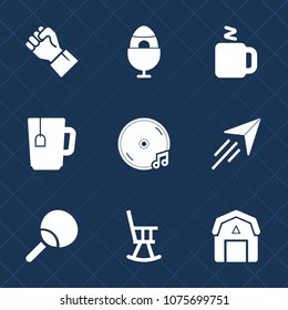 Premium set with fill icons. Such as human, ping, easter, robot, finger, tea, paper, people, music, staple, tradition, coffee, drink, concept, wood, farming, colorful, beverage, sport, leisure, egg