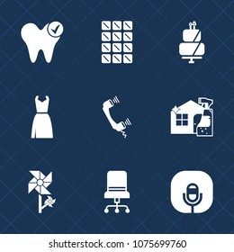 Premium set with fill icons. Such as brown, female, sweet, pastry, hygiene, chair, interior, fashion, dress, bakery, armchair, cleaner, call, sound, telephone, white, bar, cake, flower, furniture, pie