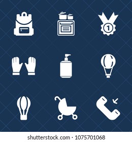 Premium set with fill icons. Such as modern, education, baby, stove, clean, cooking, achievement, white, food, balloon, prize, transport, oven, kitchen, parachuting, competition, liquid, sky, sign