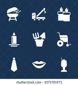 Premium set with fill icons. Such as cocktail, service, drink, bbq, meat, accident, decoration, fire, white, hot, sand, transport, female, bar, celebration, cooking, beauty, fashion, sign, grill, lips
