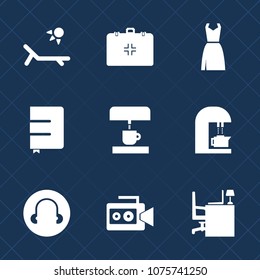 Premium set with fill icons. Such as emergency, drink, cafe, fashion, coffee, handle, background, medicine, holiday, elegance, female, medical, summer, beauty, caffeine, espresso, book, machine, desk