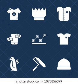 Premium Set With Fill Icons. Such As Kingdom, Boy, Luxury, White, Style, Communication, Baby, Hat, Children, Chart, Toy, Tool, Roll, Business, Clothes, Child, Internet, Phone, Penguin, Royal, Shirt