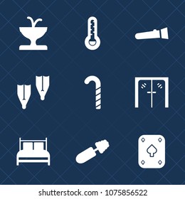 Premium set with fill icons. Such as famous, bright, white, flipper, cold, summer, handle, food, sport, sea, landmark, architecture, black, art, fahrenheit, glass, entrance, flashlight, sculpture, bed