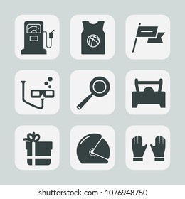 Premium Set Of Fill Icons. Such As Kitchen, State, Energy, Motorbike, Biker, Snorkel, Team, Petroleum, Station, Glove, Oil, Motorcycle, Bow, Helmet, Gas, Pan, Package, White, Sport, Scuba, Cooking