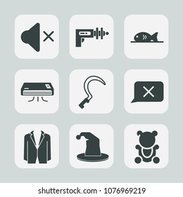 Premium set of fill icons. Such as teddy, fluffy, business, fiction, science, toy, suit, sign, cold, volume, coffee, futuristic, space, audio, weapon, garden, air, web, agriculture, interface, sickle